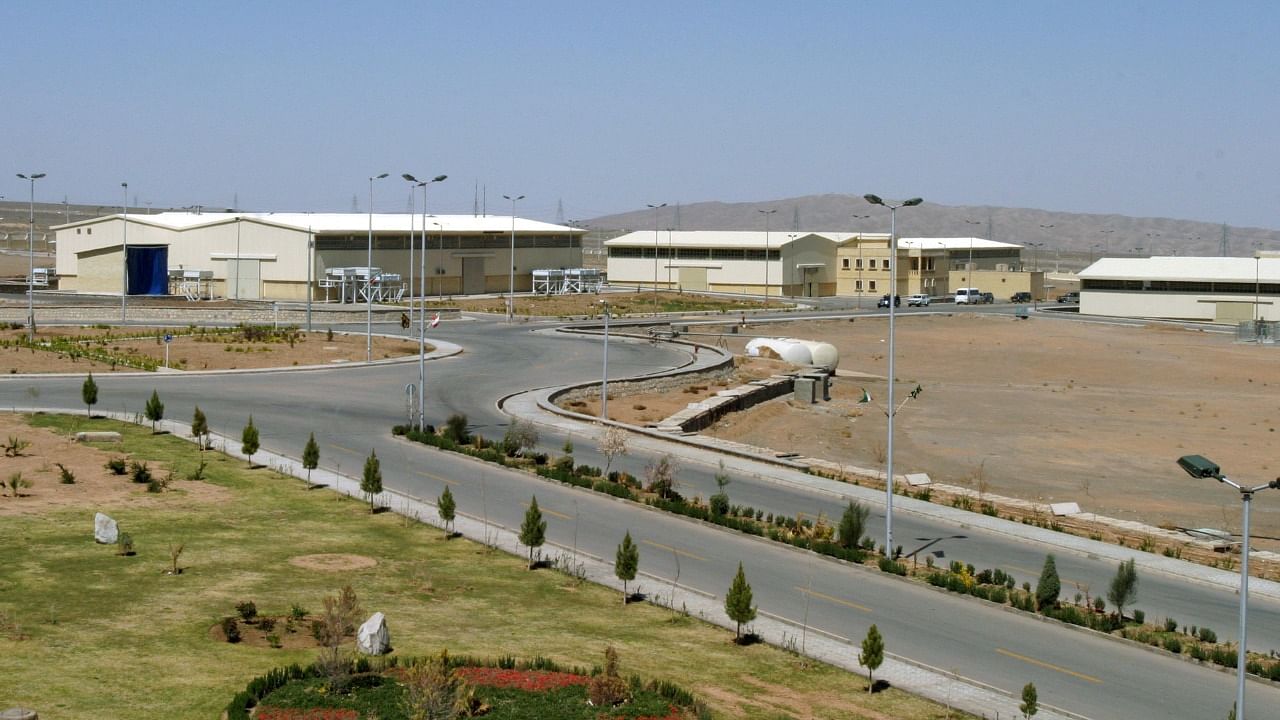 A view of the Natanz uranium enrichment facility. Credit: Reuters File Photo