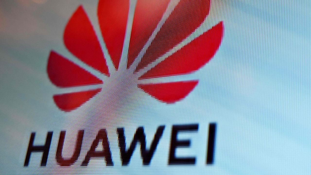 Huawei logo. Credit: AFP File Photo