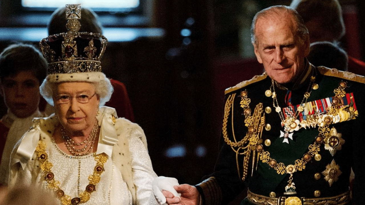 Philip, who had been at her side throughout her record-breaking 69-year reign, died at Windsor Castle on Friday. Credit: AFP File Photo