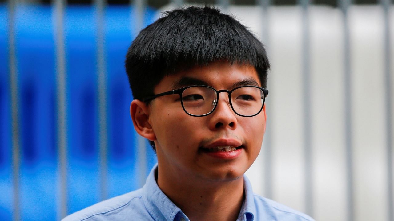 Pro-democracy activist Joshua Wong. Credit: Reuters File Photo