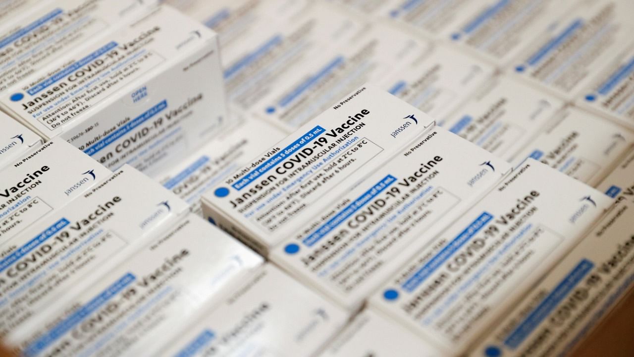 Johnson & Johnson's Covid-19 vaccines. Credit: Reuters File Photo