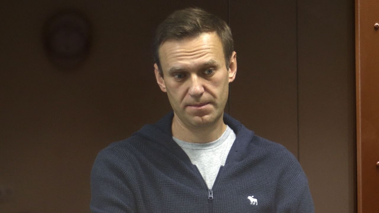 Imprisoned Russian opposition leader Alexei Navalny. Credit: AFP File Photo