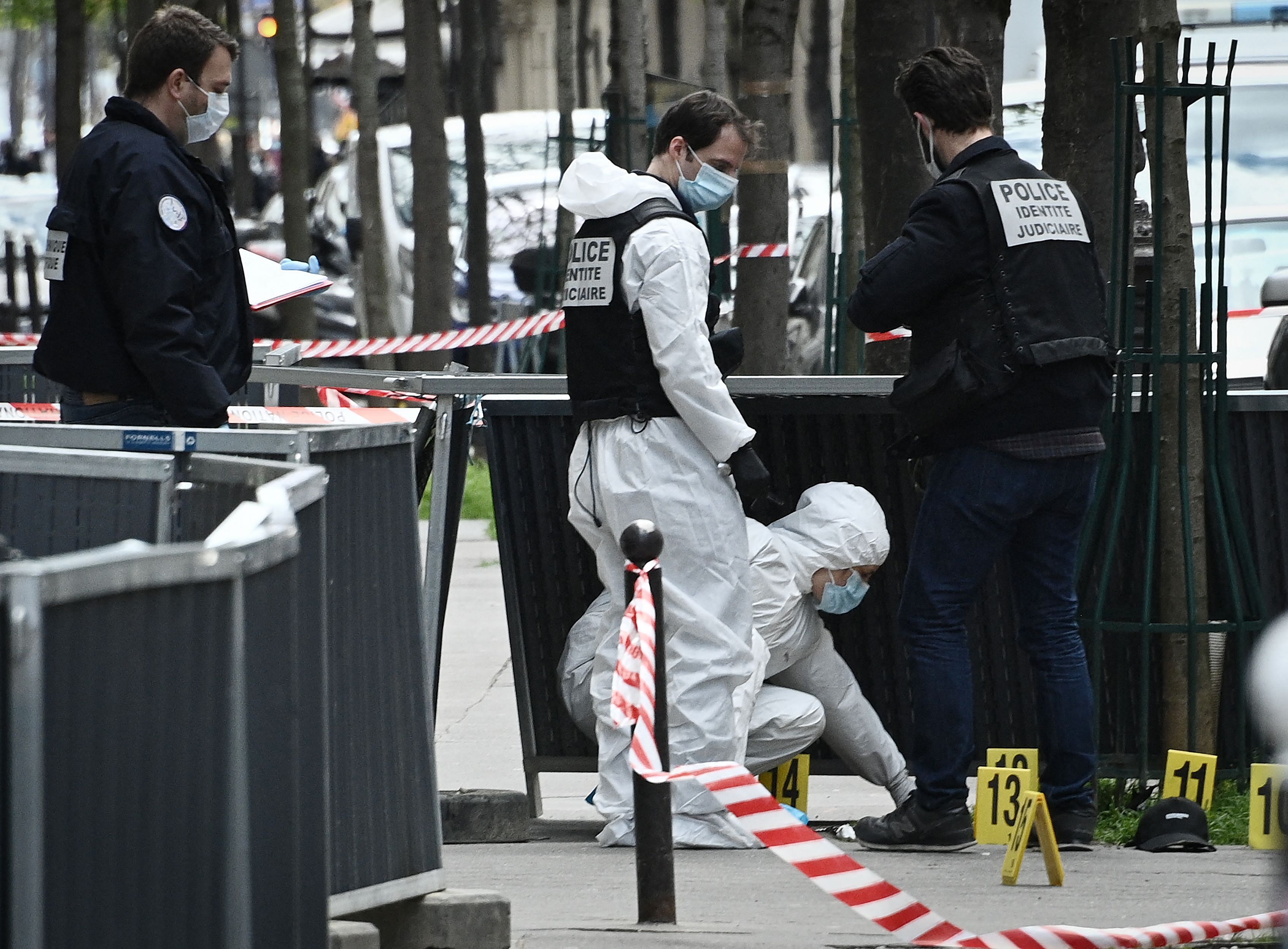 The two casualties were taken into the hospital after the early afternoon shooting and later died. Credit: AFP Photo