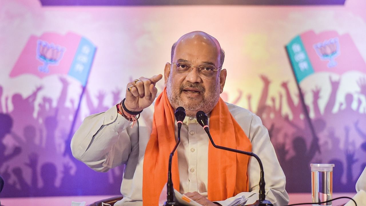 BJP leader and Union home Minister Amit Shah. Credit: PTI File Photo