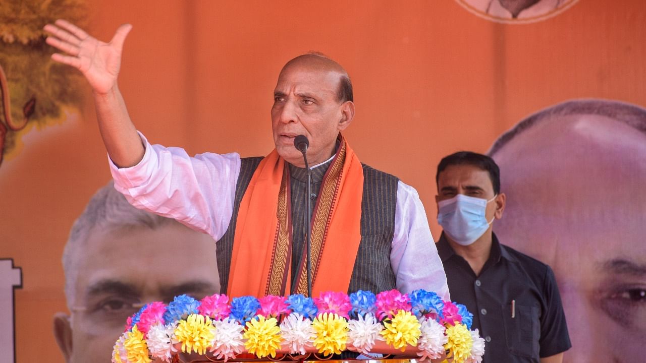 Union Defence Minister Rajnath Singh. Credit: PTI Photo