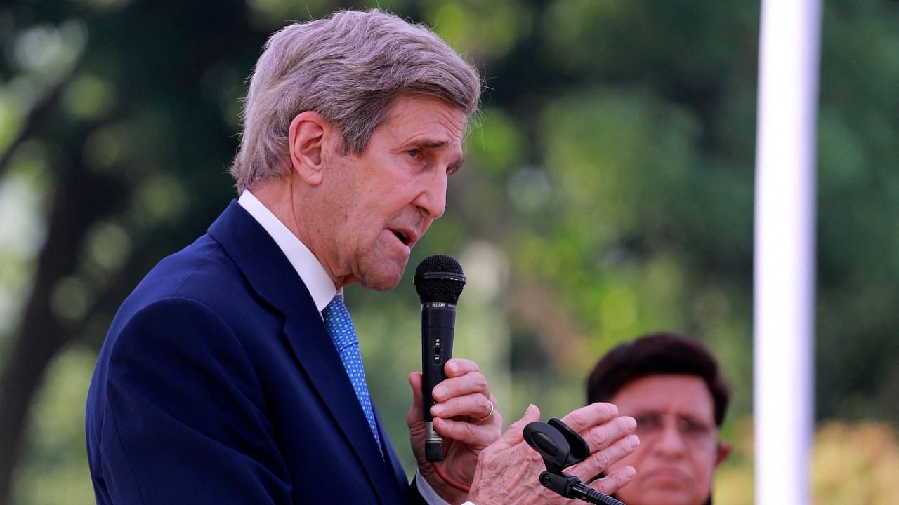 US climate envoy John Kerry. Credit: AFP File Photo