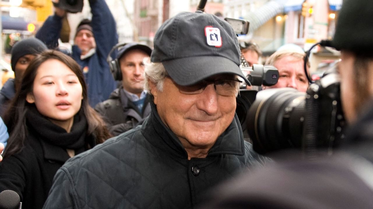 Bernard Madoff walks down Lexington Ave to his apartment in 2008. Credit: AFP File Photo