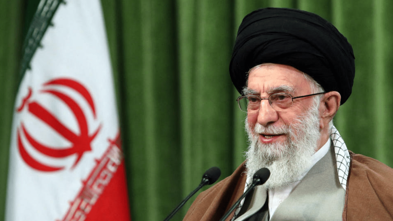 Iran's Supreme Leader Ayatollah Ali Khamenei. Credit: AFP