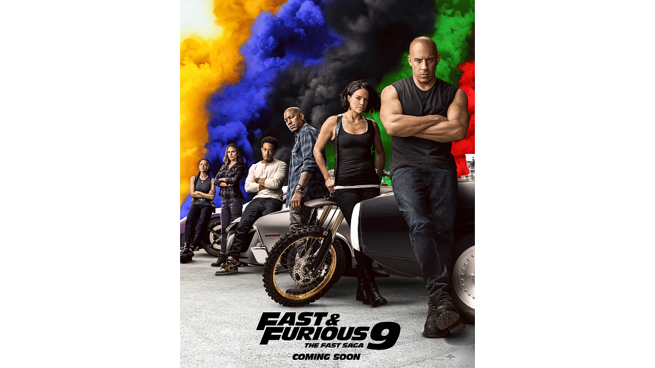 The official poster of 'F9'. Credit: PR Handout