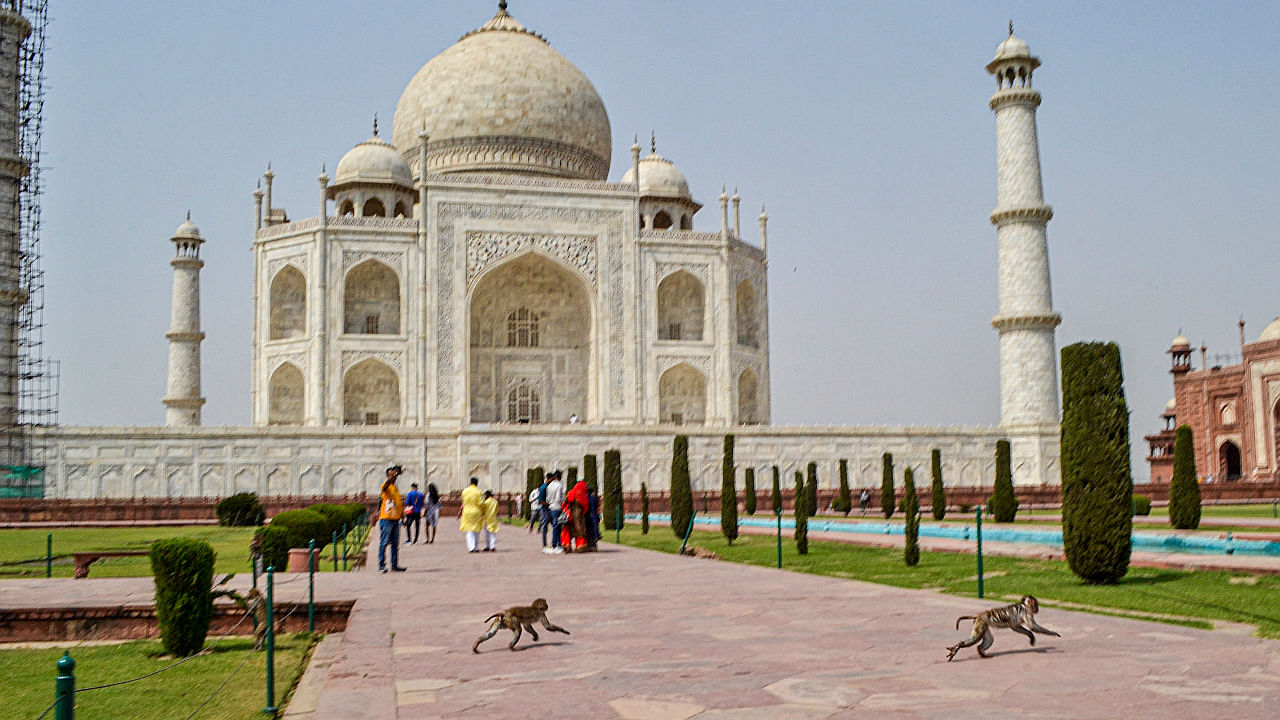 Taj Mahal in Agra. Credit: PTI Photo