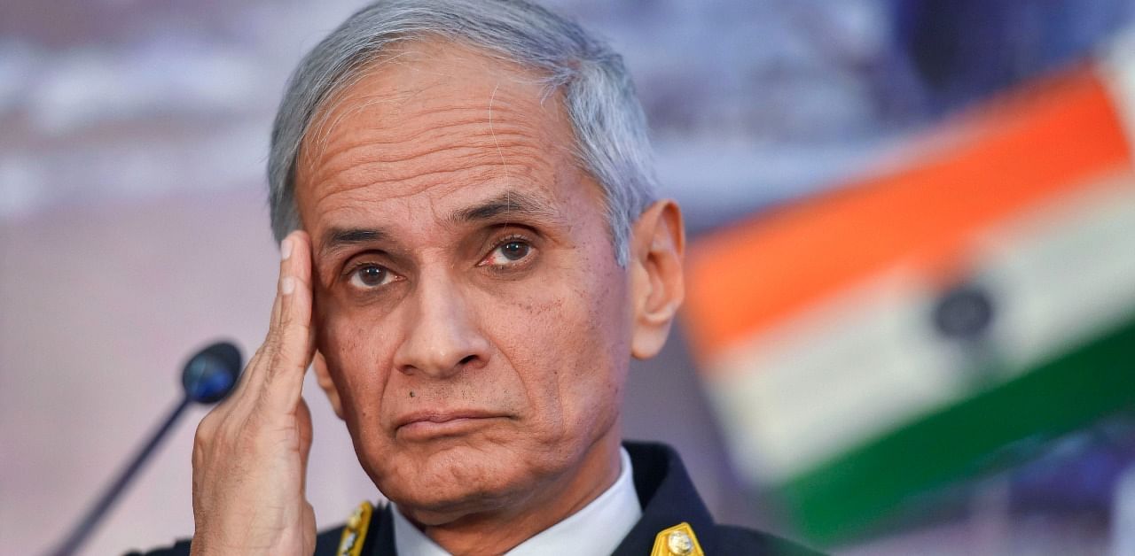 Admiral Singh said most threats in the maritime domain are transnational in nature. Credit: PTI Photo