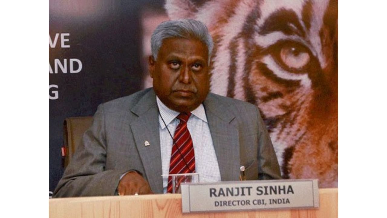 Former CBI director Ranjit Sinha. Credit: PTI File Photo