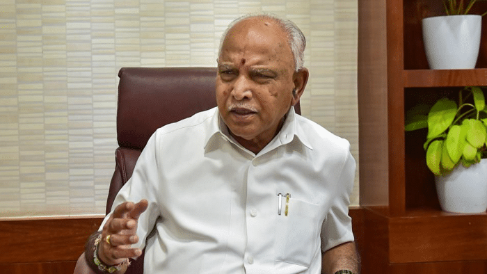 Karnataka Chief Minister B S Yediyurappa. Credit: PTI photo.