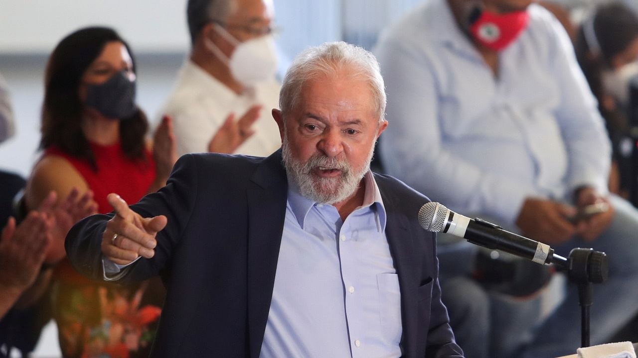 Brazil's former President Luiz Inacio Lula da Silva. Credit: Reuters file photo