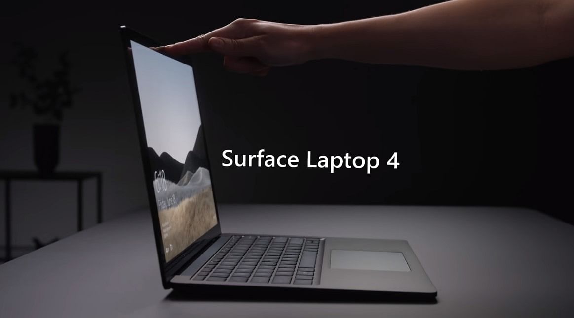 The new Surface Laptop 4 series launched. Credit: Microsoft