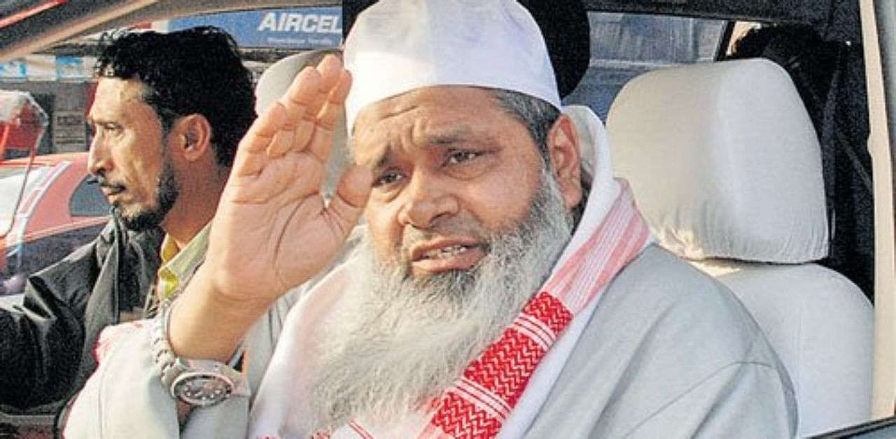 Badruddin Ajmal file photo. Credit: PTI Photo