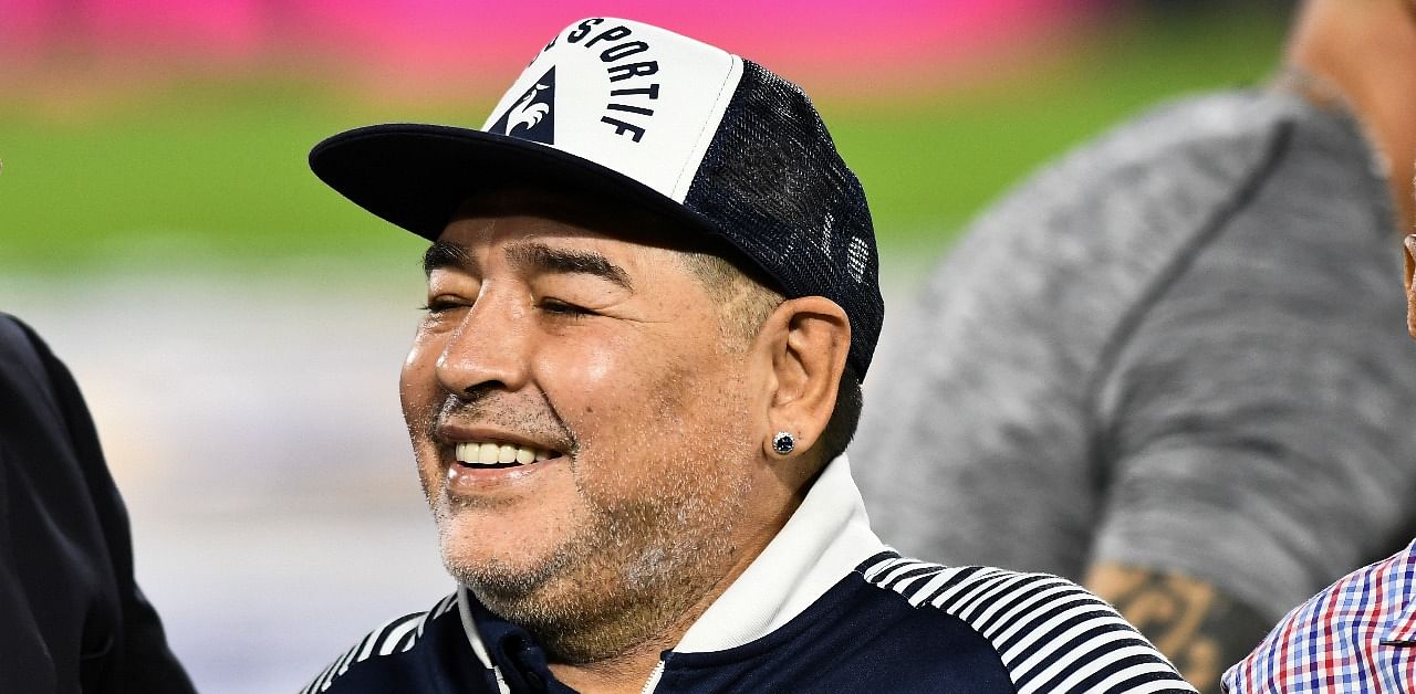 Diego Maradona. Credit: Getty images