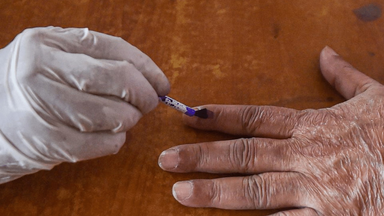 The voting will be held on Saturday from 7 am to 6 pm in strict adherence to the anti-Covod protocol.  Credit: PTI File Photo