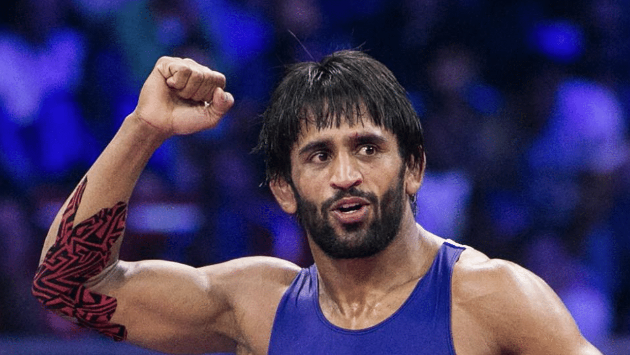 Bajrang had no difficulty in getting past Korea's Yongseok Jeong, who hardly attacked in his opening 65kg bout.  Credit: PTI File Photo