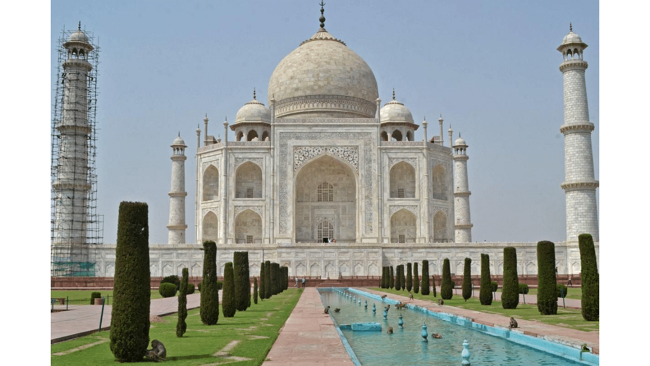 The aim behind carrying out such work was to make the monuments more beautiful for the tourists when once they reopen, a senior ASI official in Agra said on Saturday. Credit: AFP File Photo