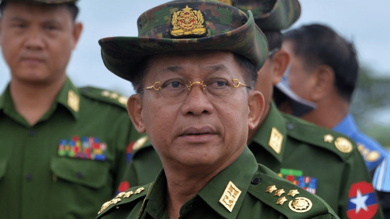 Myanmar military chief General Min Aung Hlaing. Credit: AFP Photo