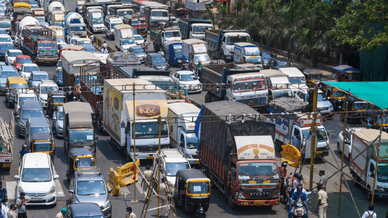 All such vehicles were now being allowed to move through these dedicated lanes. Credit: PTI File Photo
