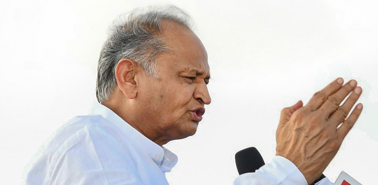 Gehlot said according to reports, the virus has become airborne. Credit: PTI Photo