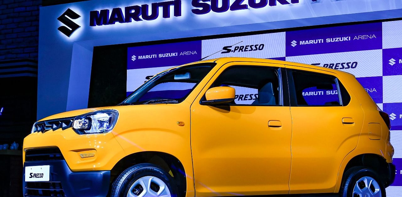 Maruti Suzuki India's S-Presso. Credit: PTI Photo