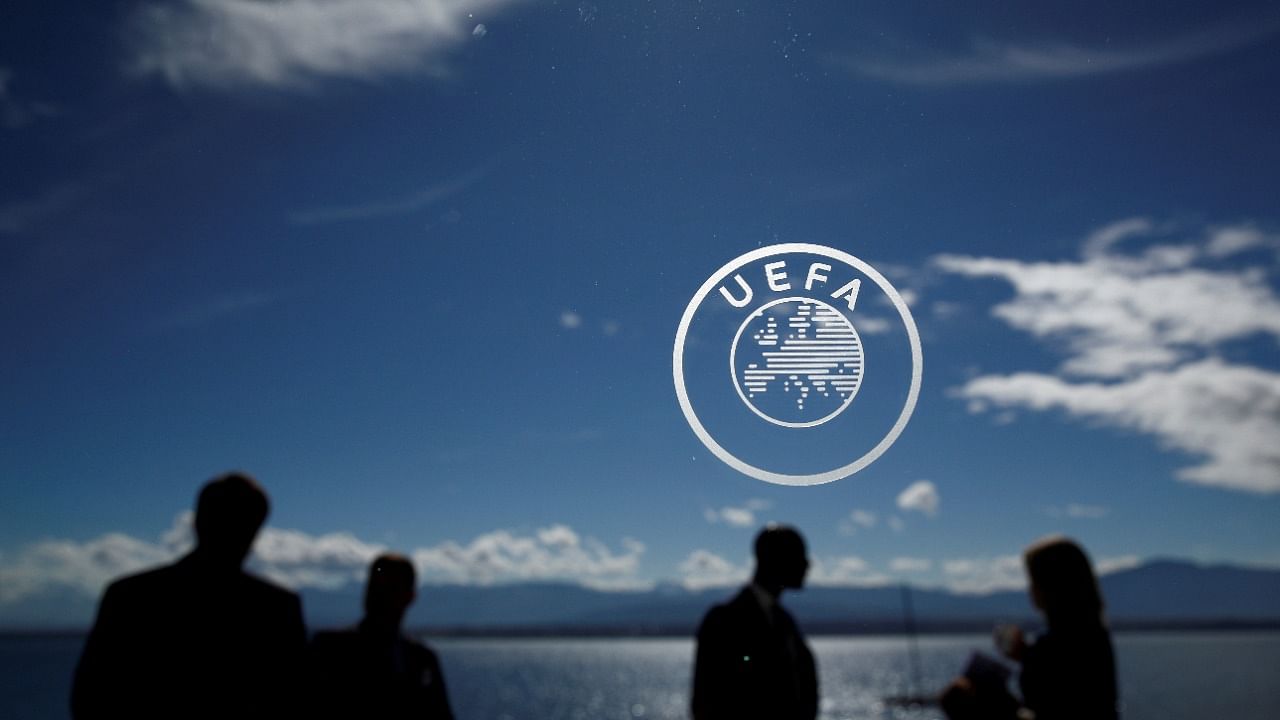 UEFA Logo. Credit: Reuters File Photo