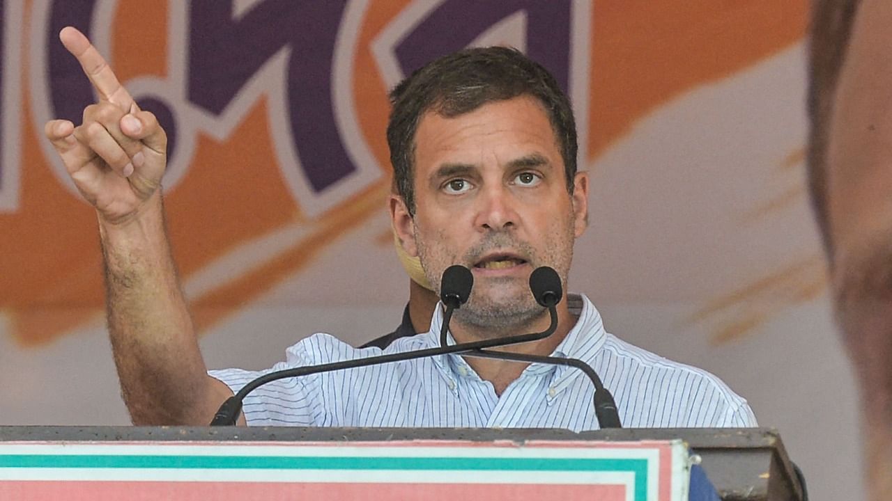 Congress leader Rahul Gandhi. Credit: AFP File Photo