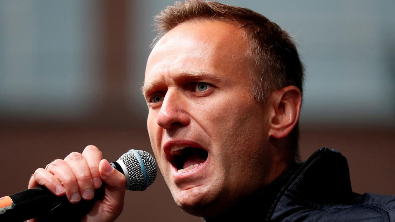 Russian opposition figure Alexei Navalny . Credit: Reuters Photo