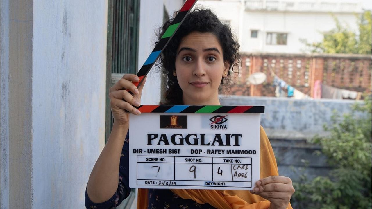 Sanya Malhotra. Credit: Twitter/@sanyamalhotra07