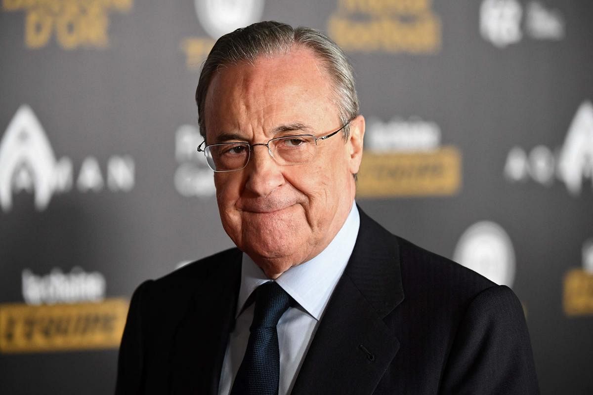 Florentino Perez. Credit: AFP file photo. 