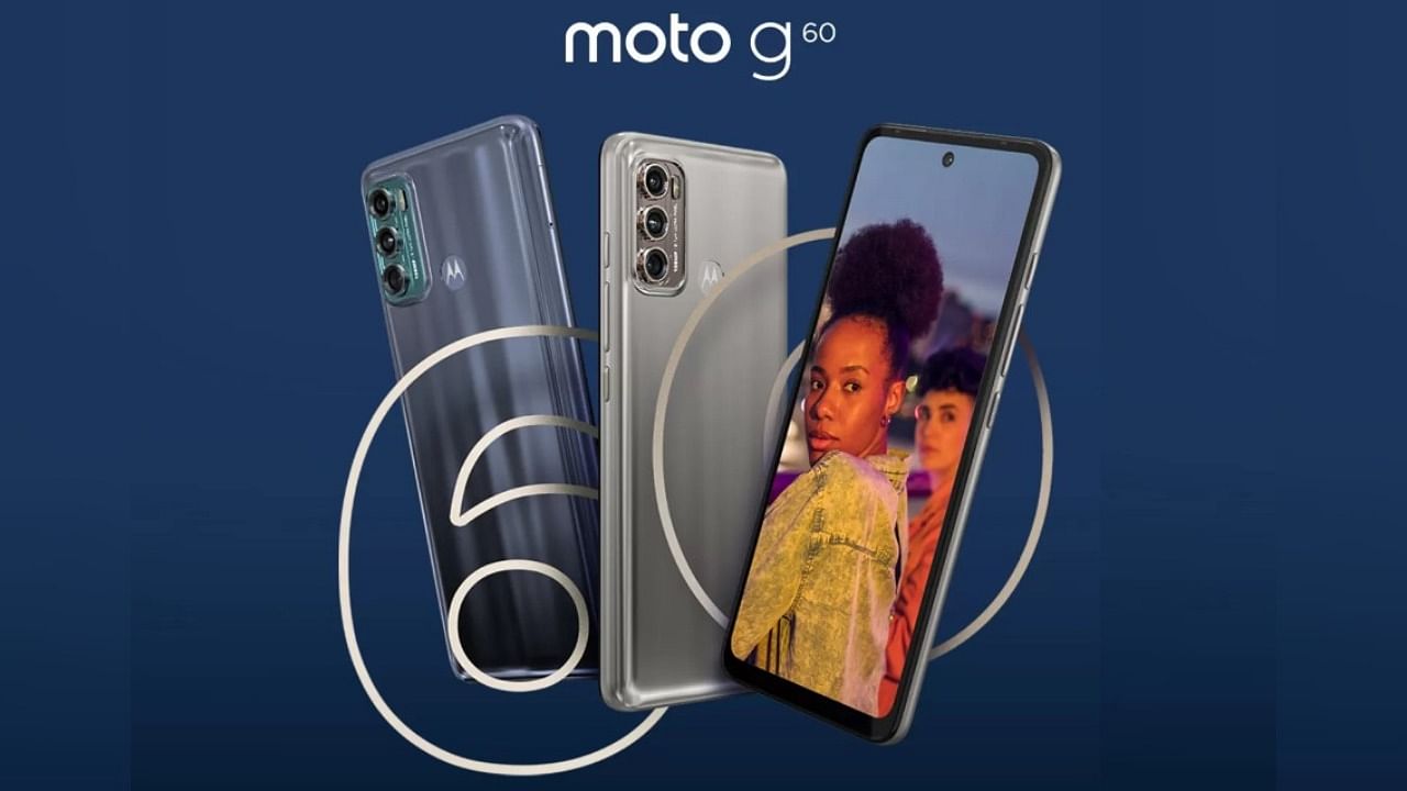 Motorola launched a new line of Moto G60 series in India. Credit: Motorola India/Twitter