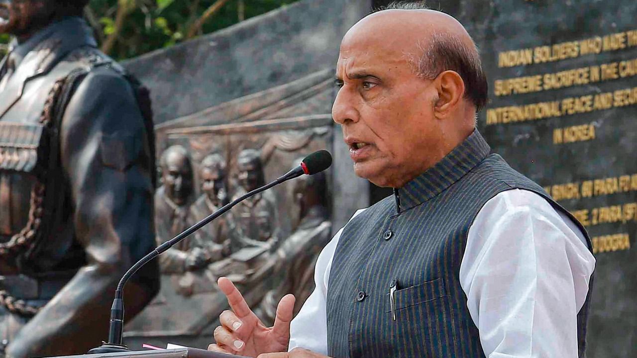 Defence Minister Rajnath Singh. Credit: PTI File Photo