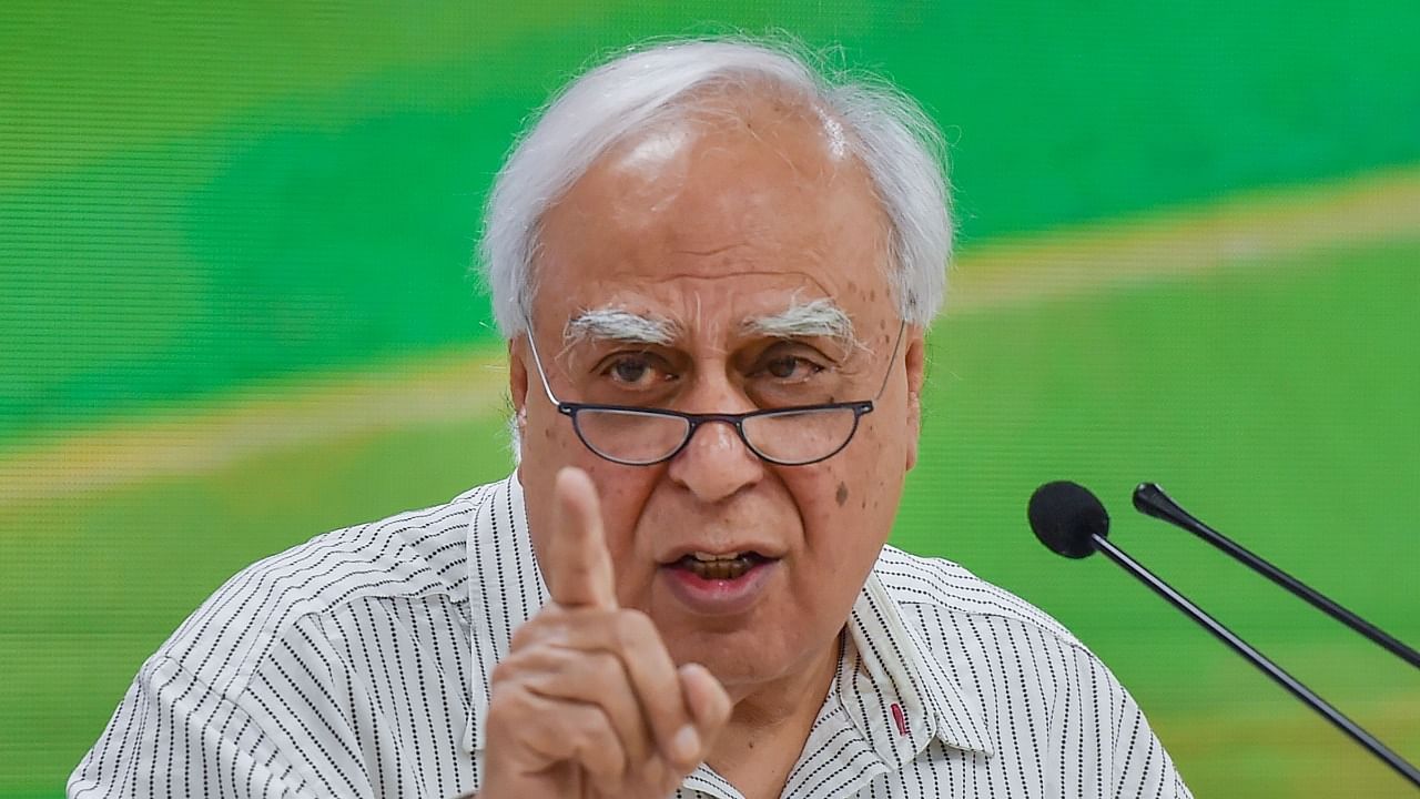 Former Union Minister and Congress leader Kapil Sibal. Credit: PTI File Photo