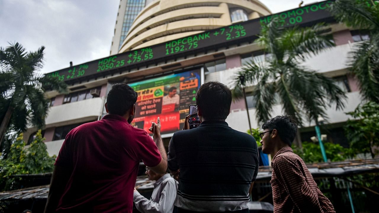 Sensex rebounds over 505 points in opening trade. Credit: PTI