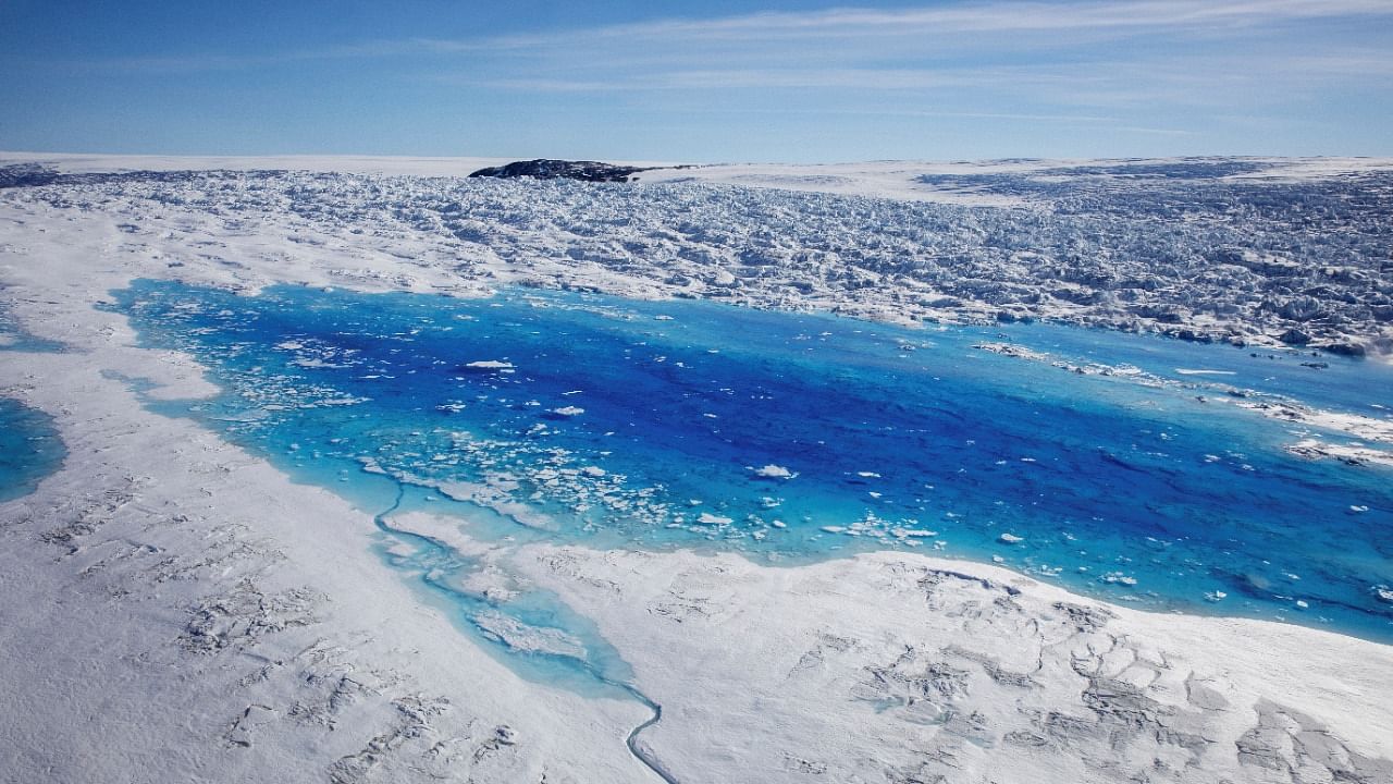The Greenland Ice Sheet contains enough frozen water to raise global sea levels around six metres. Credit: Reuters File Photo