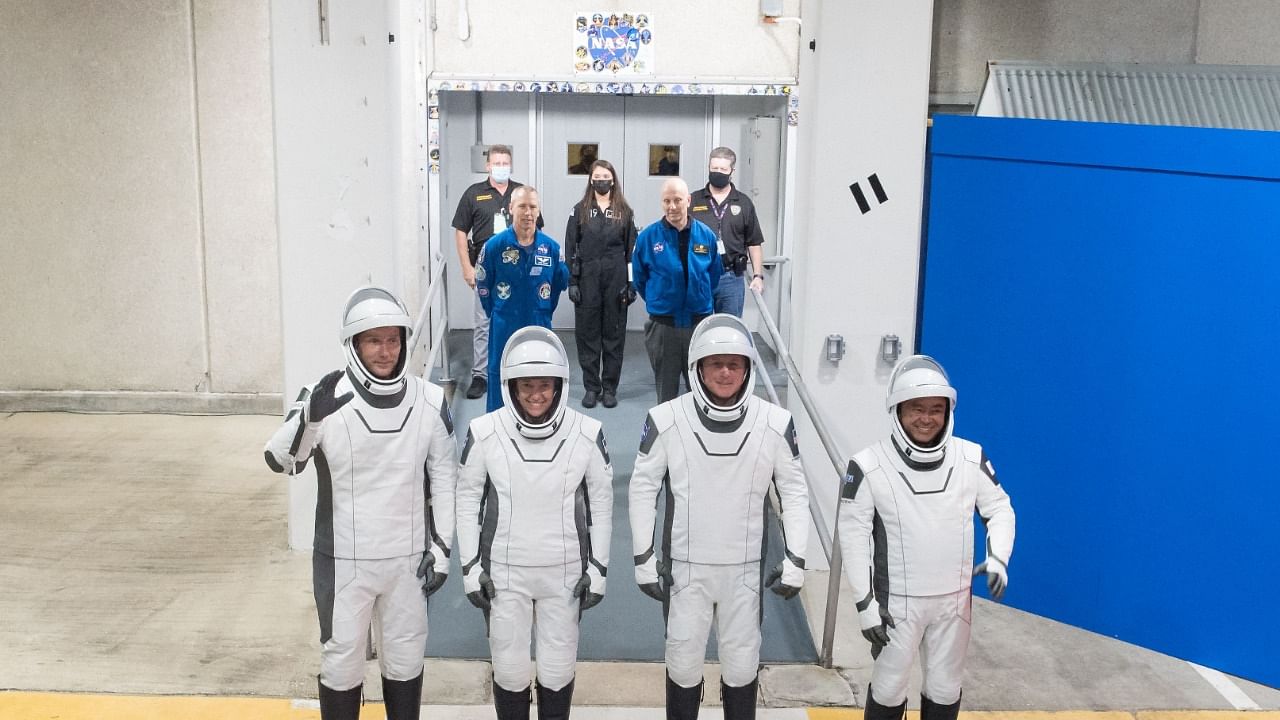 NASA’s SpaceX Crew-2 mission is the second operational mission of the SpaceX Crew Dragon spacecraft and Falcon 9 rocket to the International Space Station as part of the agency’s Commercial Crew Program. Credit: AFP Photo