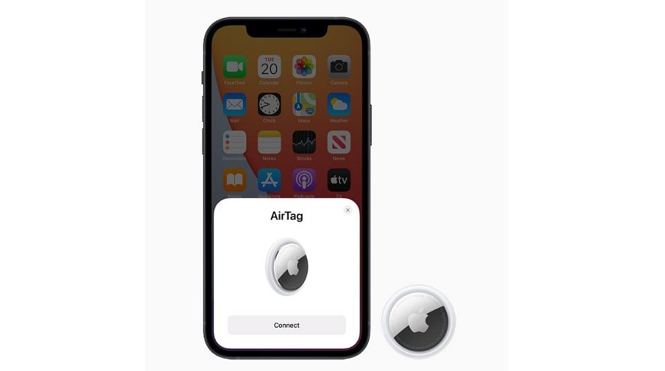 Apple AirTag launched. Credit: Apple