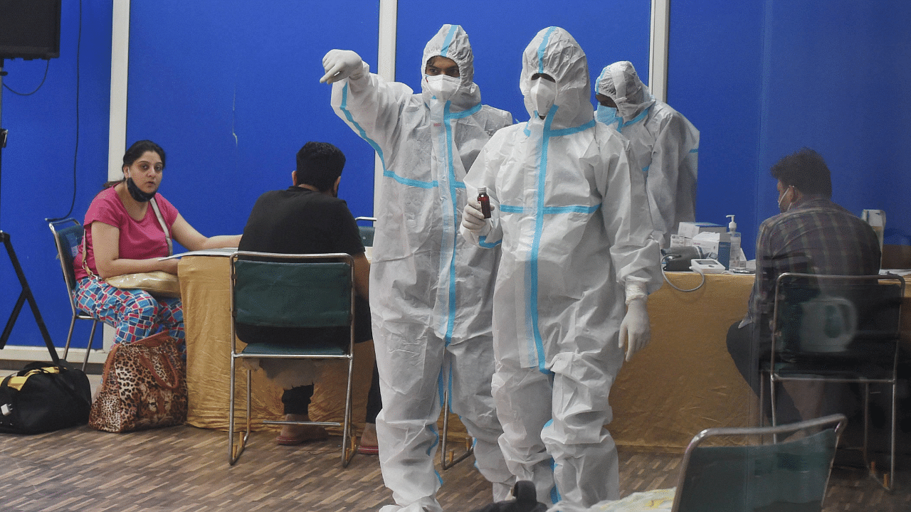 Doctors working in Covid-19 ward. Credits: PTI photo