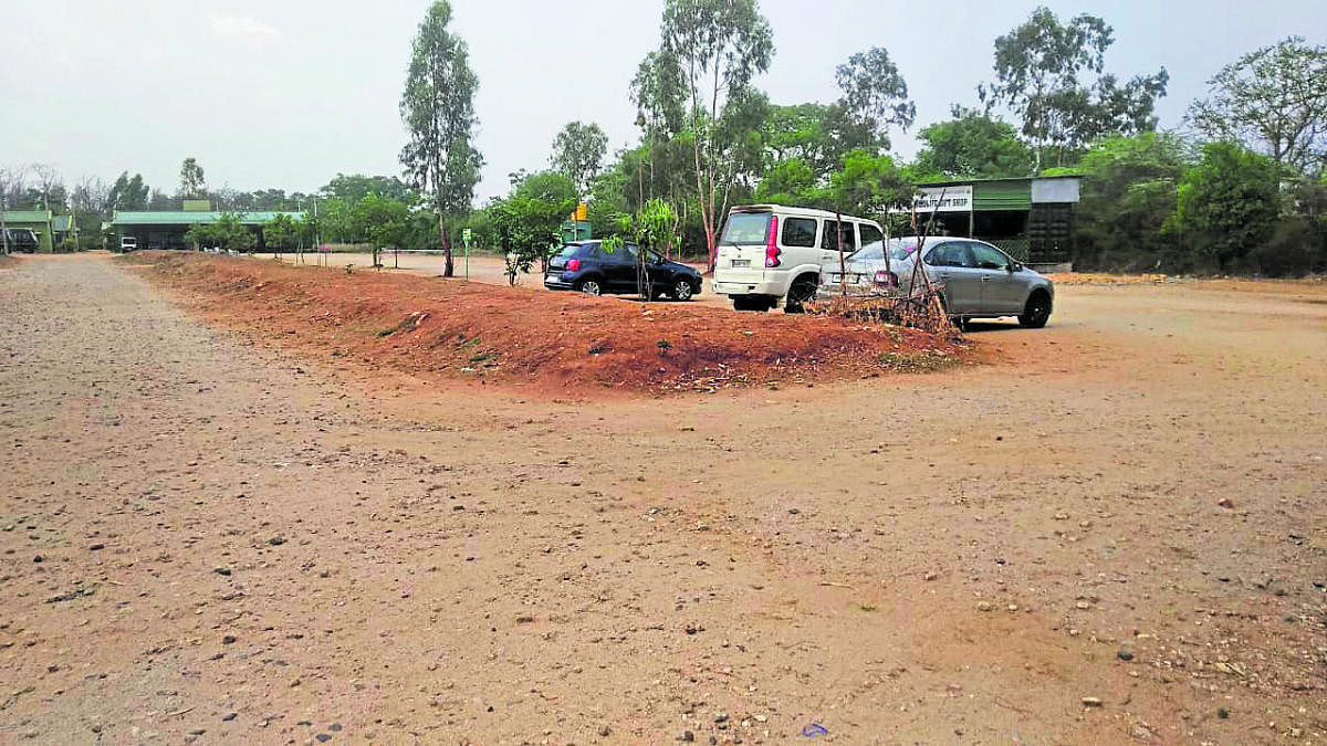 The safari counter at Bandipur, Chamarajanagar district. DH Photo