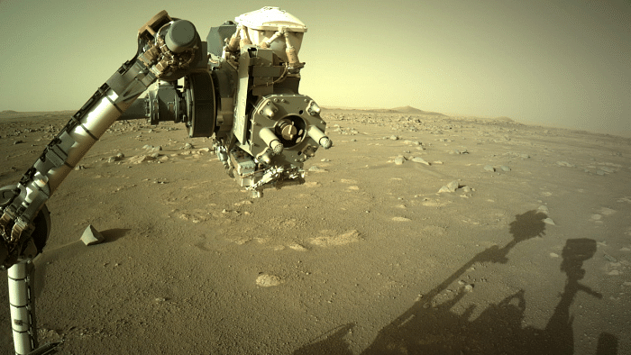 NASA's Perseverance Mars rover. Credit: AFP Photo