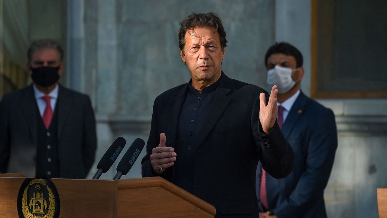 Pakistan's Prime Minister Imran Khan. Credit: AFP File Photo