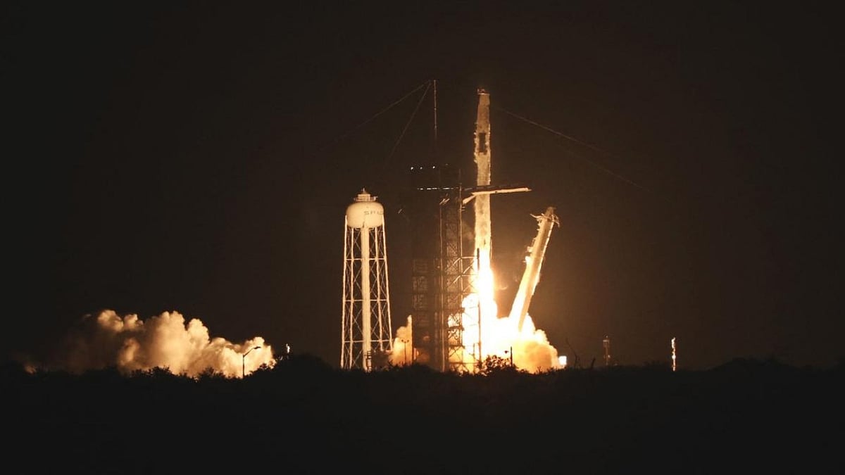 SpaceX launches third crew to ISS on recycled rocket