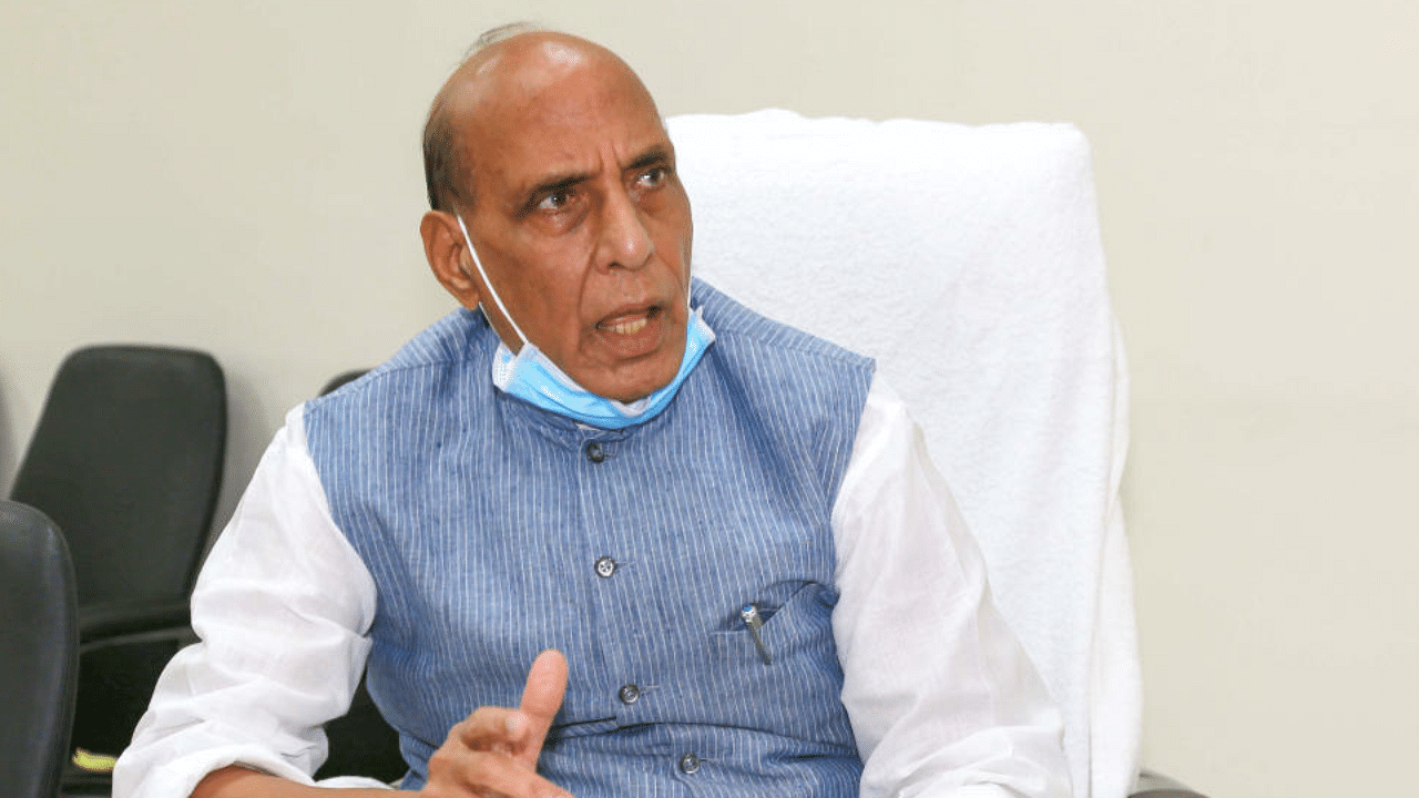 The formal order came four days after Defence Minister Rajnath Singh announced granting emergency financial powers to the three services and other defence agencies to make necessary procurement to enhance medical infrastructure in view of the pandemic. Credit: PTI 