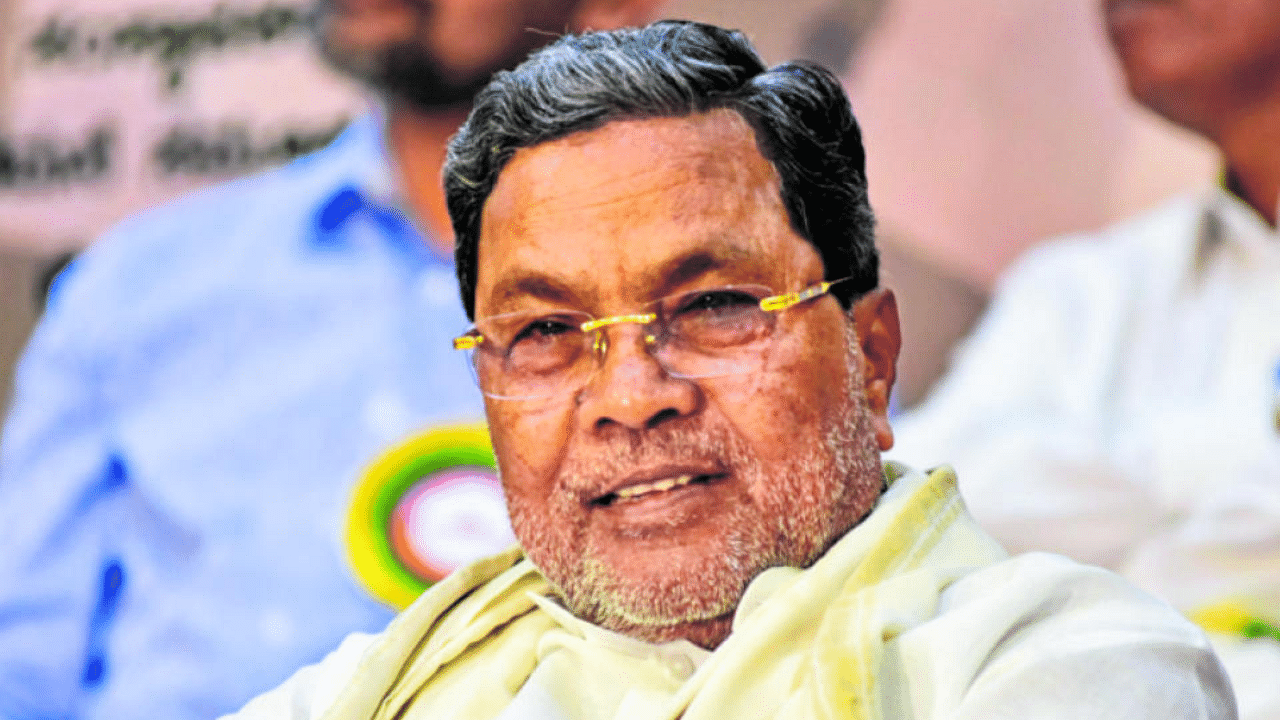 Leader of the Opposition Siddaramaiah. Credit: DH Photo