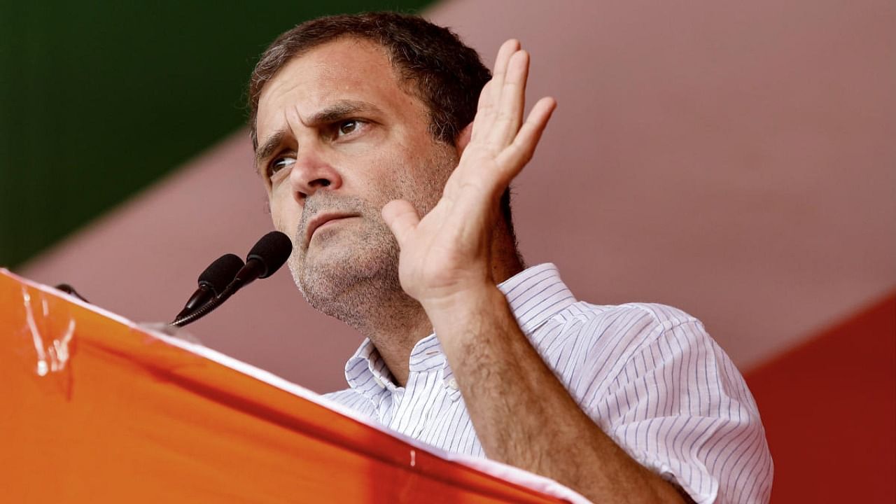 Congress leader Rahul Gandhi. Credit: PTI Photo