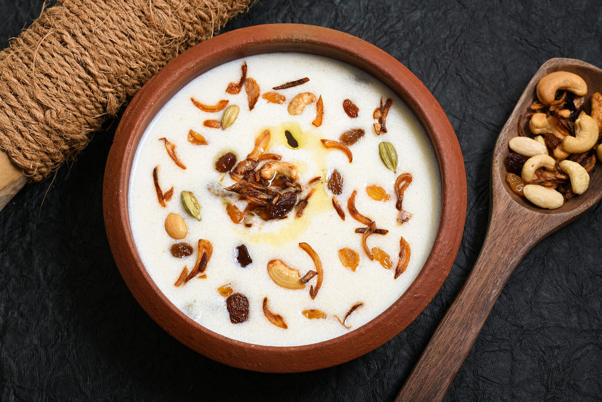 Ice apple payasam