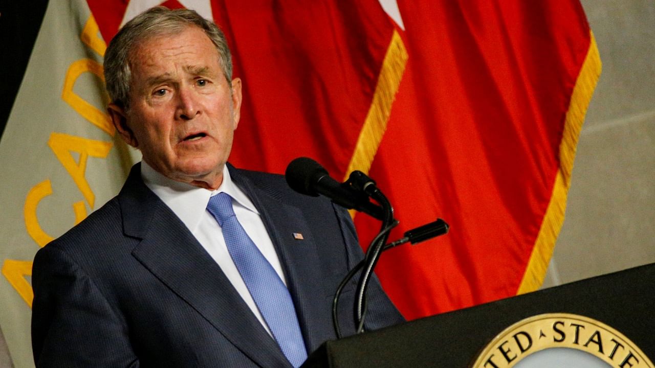 Former US President George W Bush. Credit: Reuters file photo